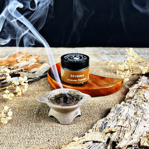 Incense Powders- Myrrh (4 x 20gms) 
